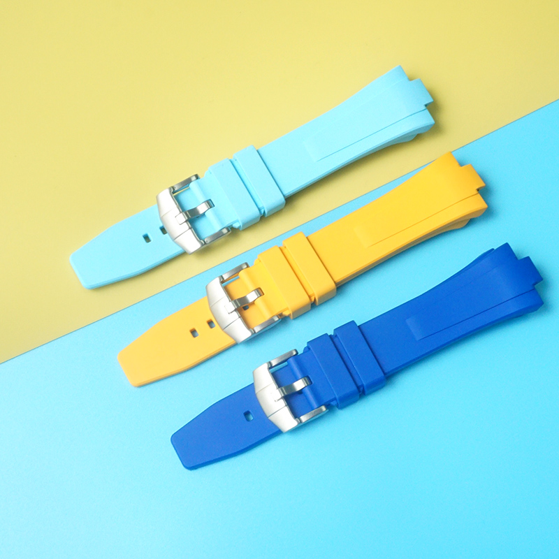 Citizen Watch Tsuyosa - Correa de reloj de goma fluorada
