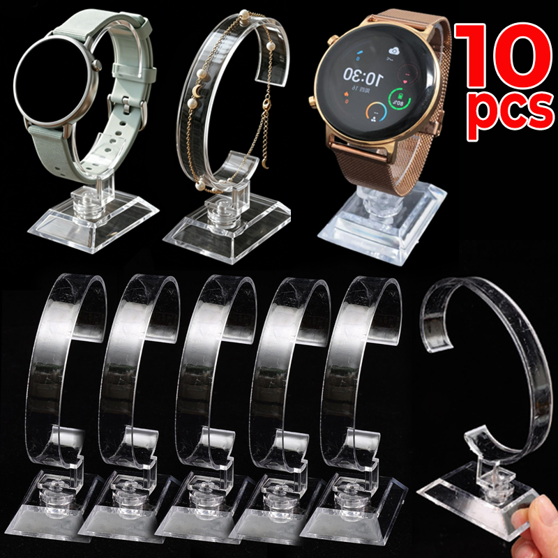Jewels On Watches - Expositor Transparente para Relojes, Soporte Acrílico