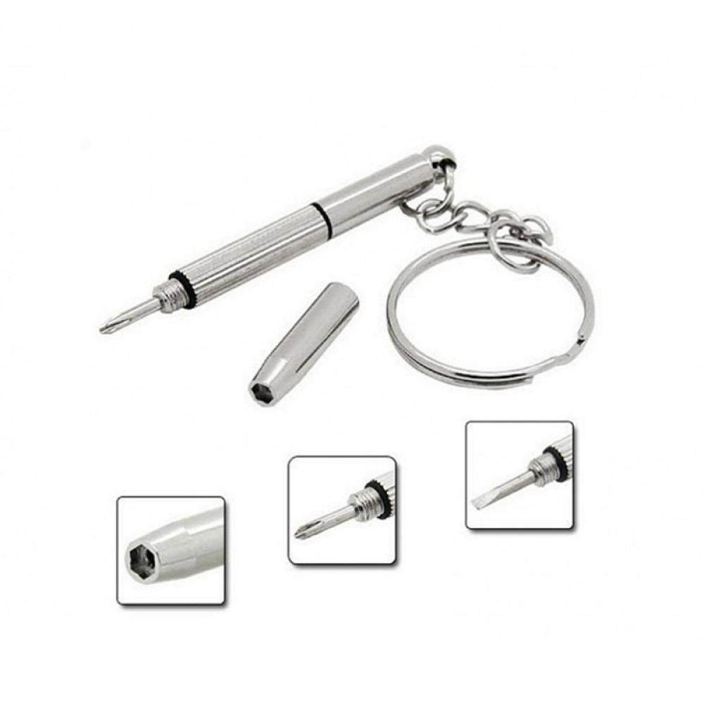 Watch Repair Tool Kit - Destornillador portátil 3 en 1, gafas