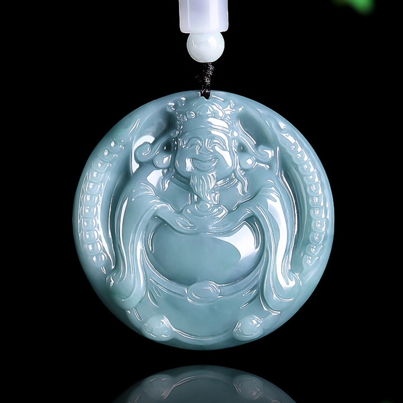 Necklace Pendant - Colgante de Jadeíta Birmana del Dios