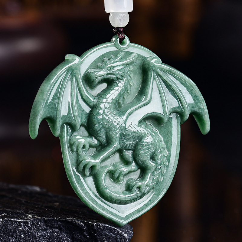 Necklace Pendant - Collar con Colgante de Dragón de