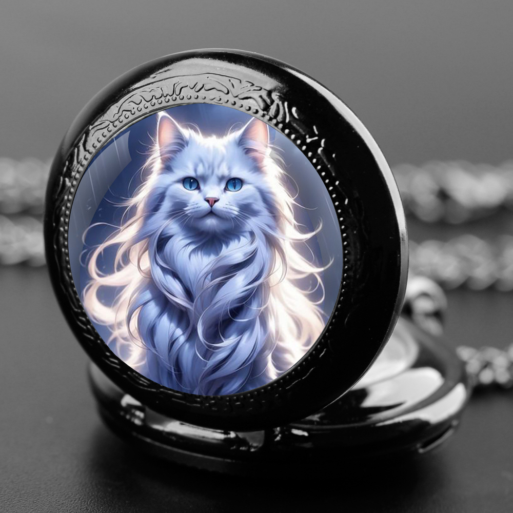 Jewelry Watches For Kids - Lindo gato kawaii gráfico cúpula de