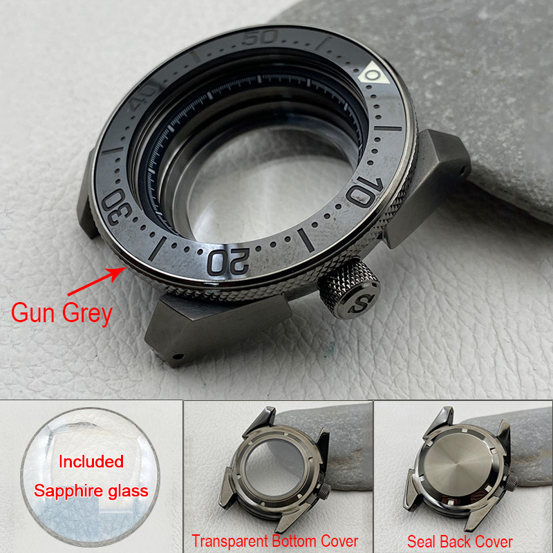 Citizen Watch Tsuyosa - Funda gris Gun Mod King Samurai