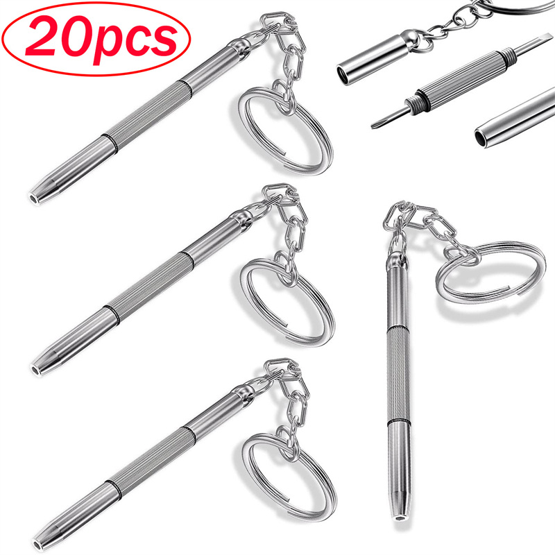 Watch Repair Tool Kit - Mini destornilladores para gafas de mano,