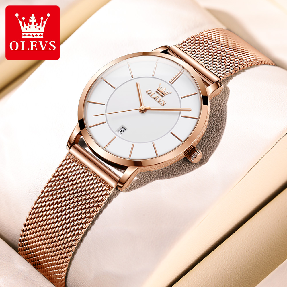 OLEVS reloj de mujer 5869 eleg - Jewelry Watch reseña y precio