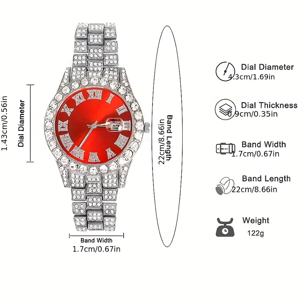Reloj de cadena cubana de Colo - Jewelry Watches For Kids reseña y precio