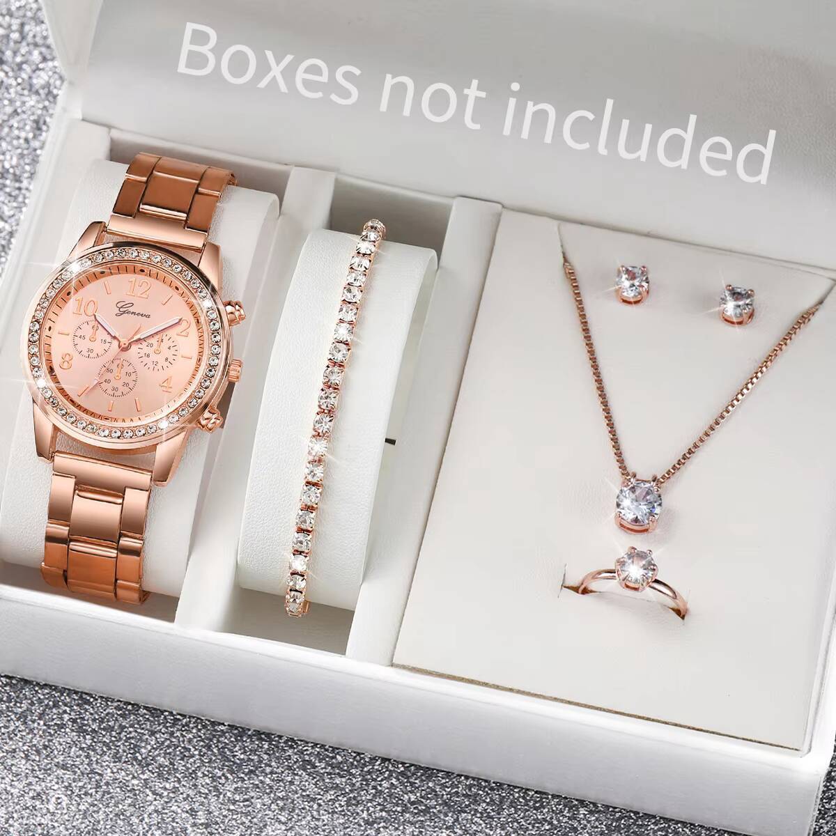 Juego de 6 relojes de pulsera  - Jewels On Watches reseña y precio