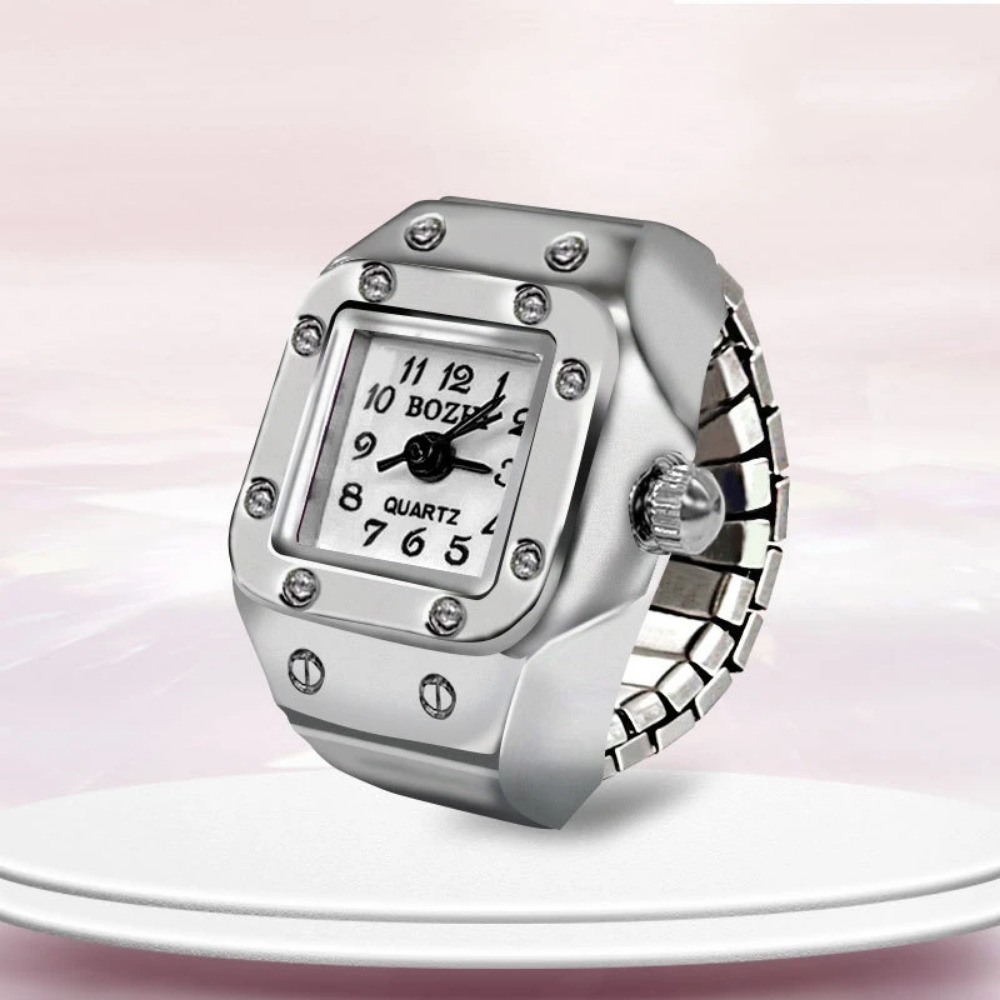 Reloj de Anillo con Esfera Cua - Jewelry Watches For Men reseña y precio