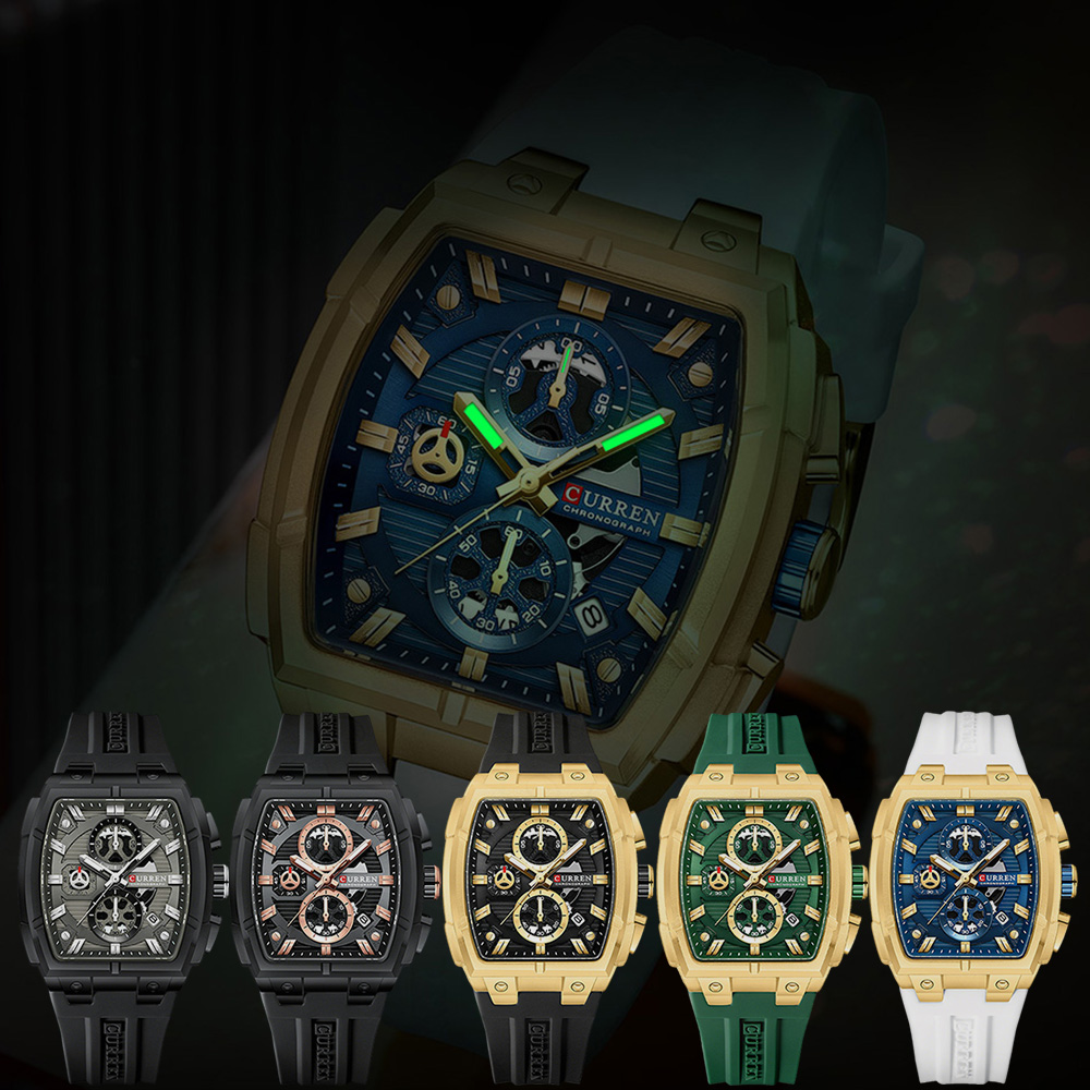 Reloj CURREN de Lujo Vintage p - Jewelry Watch reseña y precio