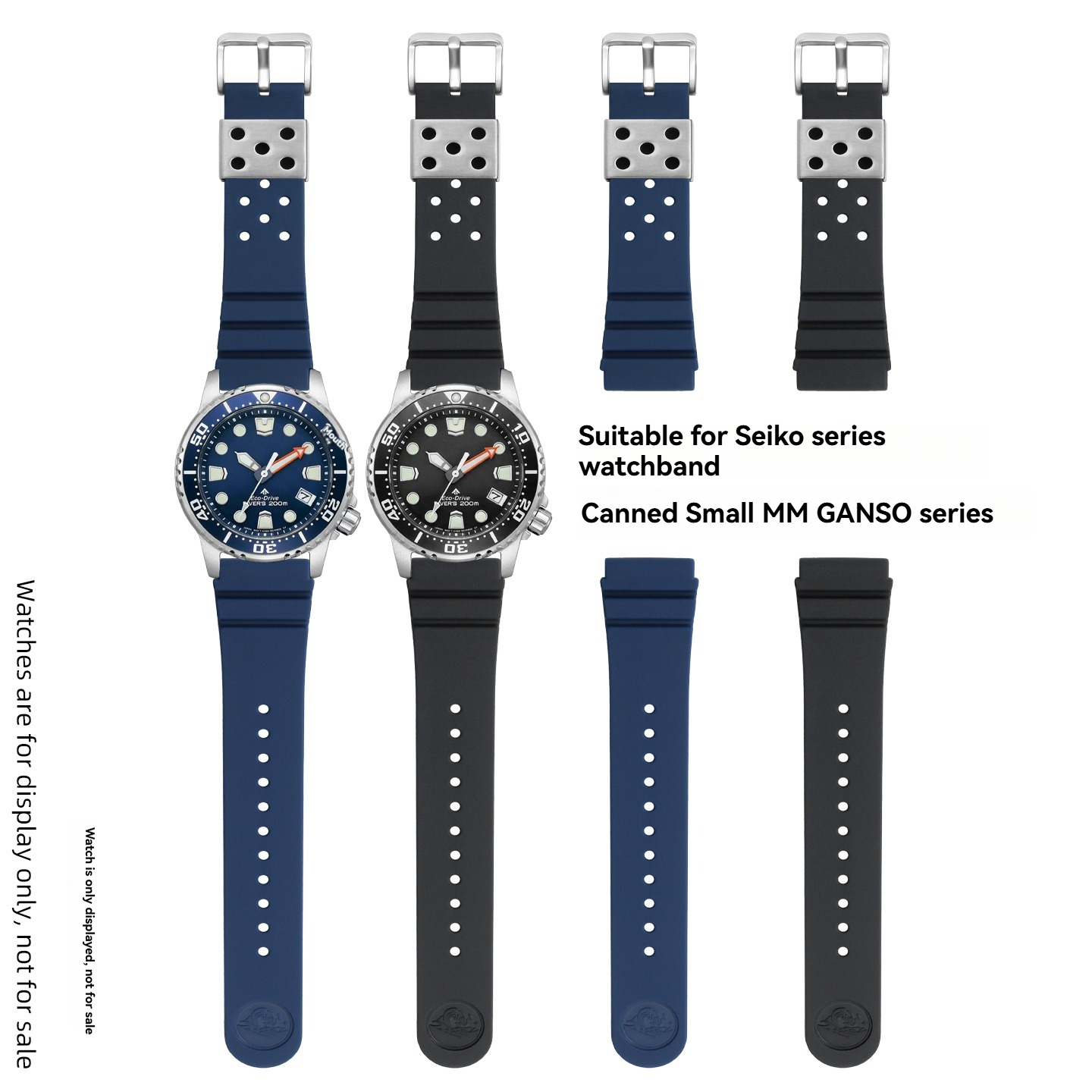 Correa de reloj de silicona de - Seiko Watch 5 Sports reseña y precio