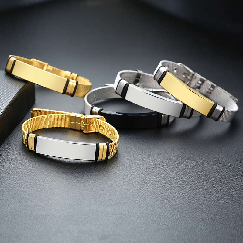 Vnox-pulsera de acero inoxidab - Jewelry Watches For Men reseña y precio