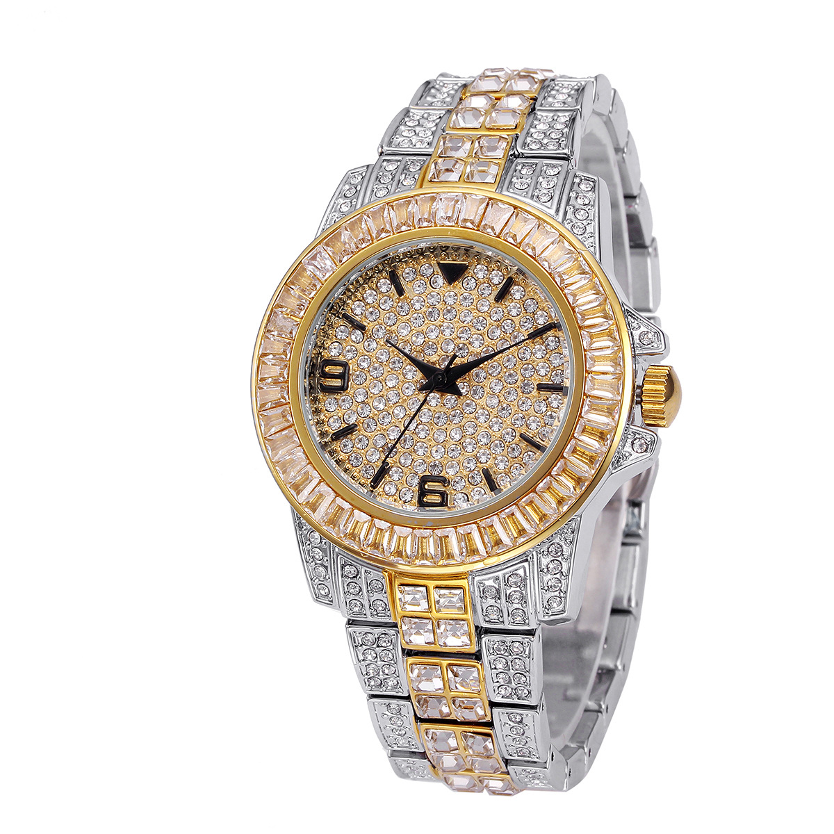 Relojes de Cuarzo de Lujo con  - Jewelry Watches For Men reseña y precio