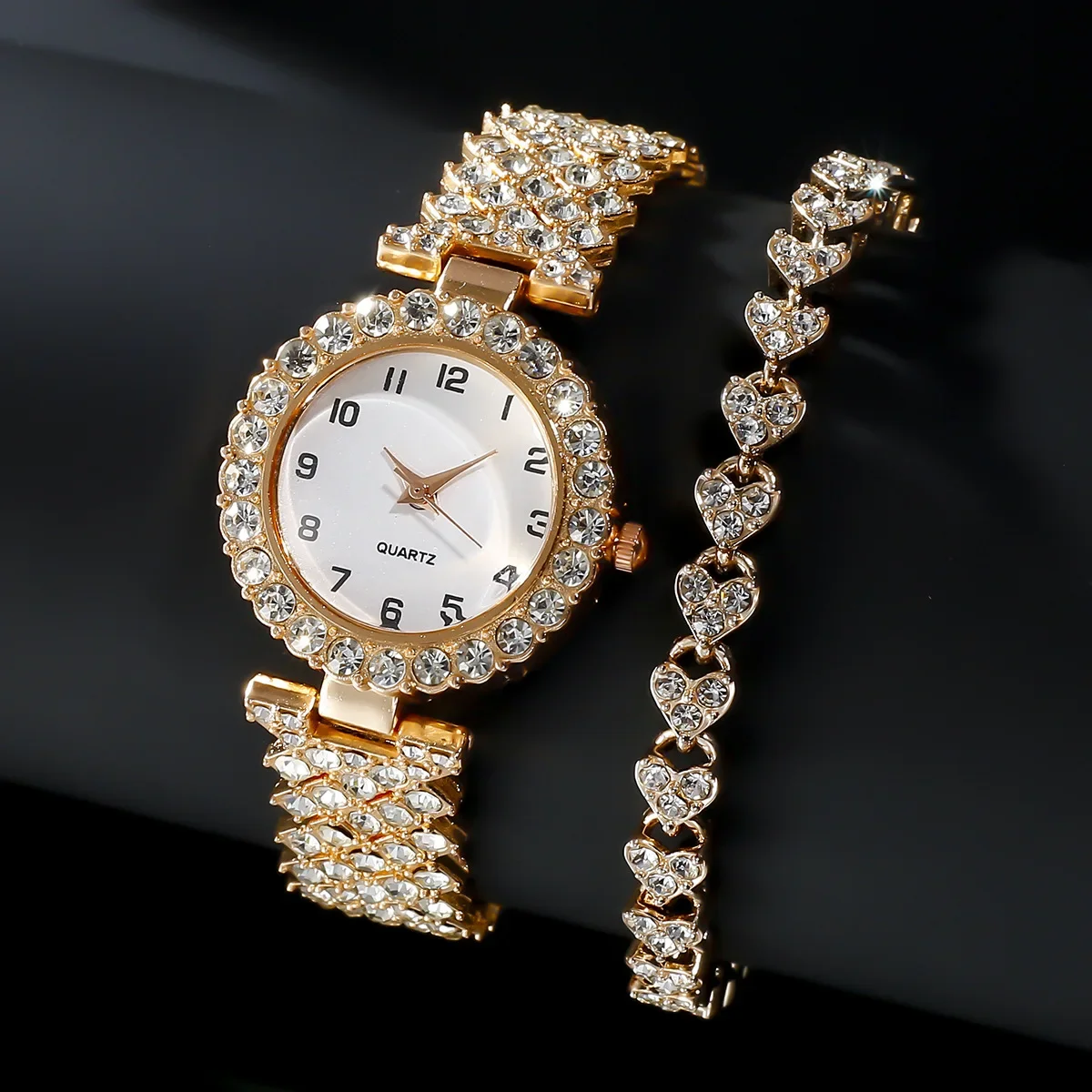1 Uds./2 uds. Conjunto de relo - Jewelry Watches For Ladies reseña y precio