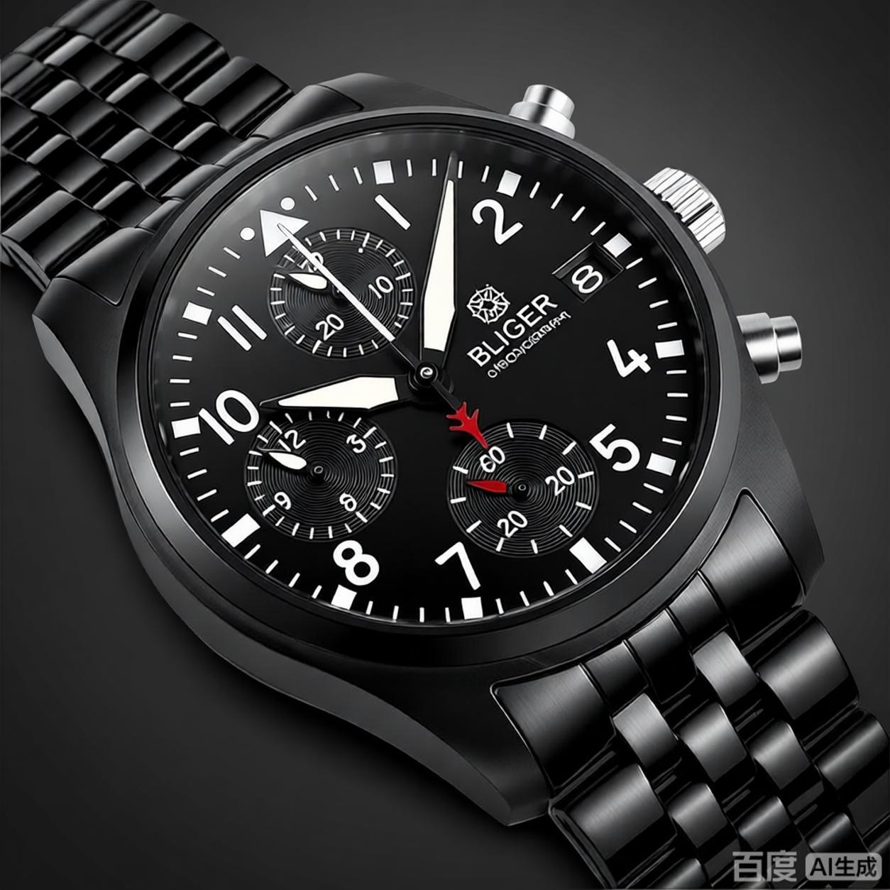 Reloj cronógrafo de aviador BL - Jewelry Watch reseña y precio