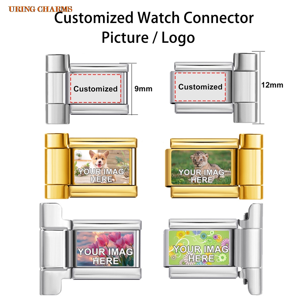 1 par de conector de correa de - Jewelry Watches For Men reseña y precio
