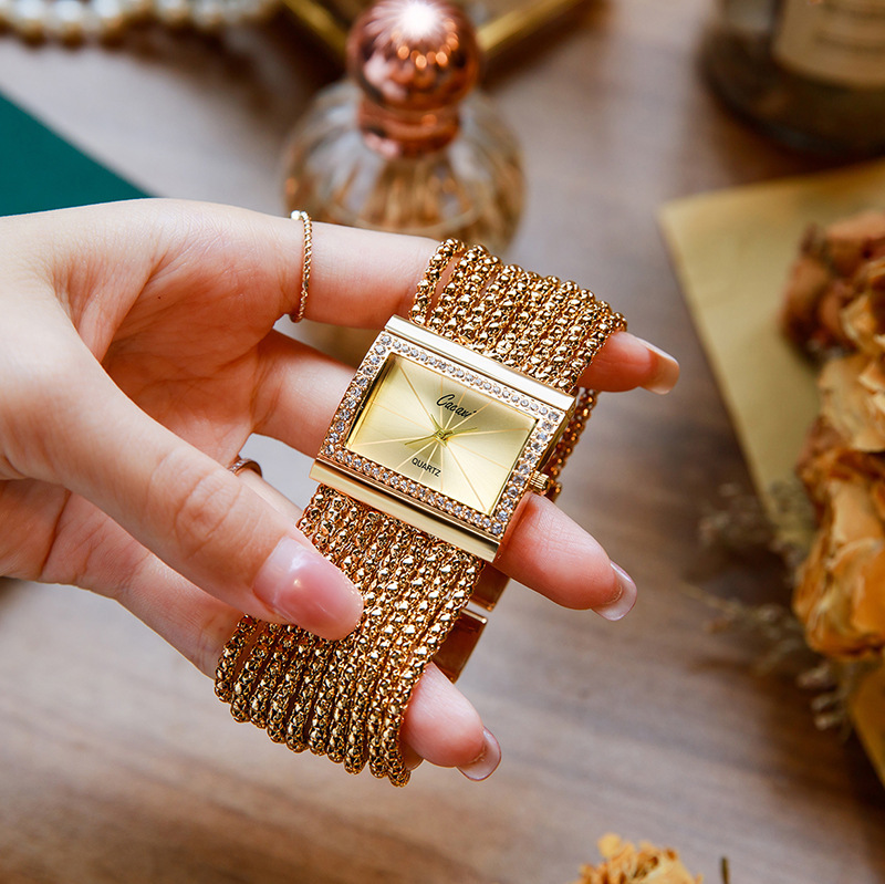 Reloj de Cuarzo Cuadrado para  - Jewelry Watches For Ladies reseña y precio