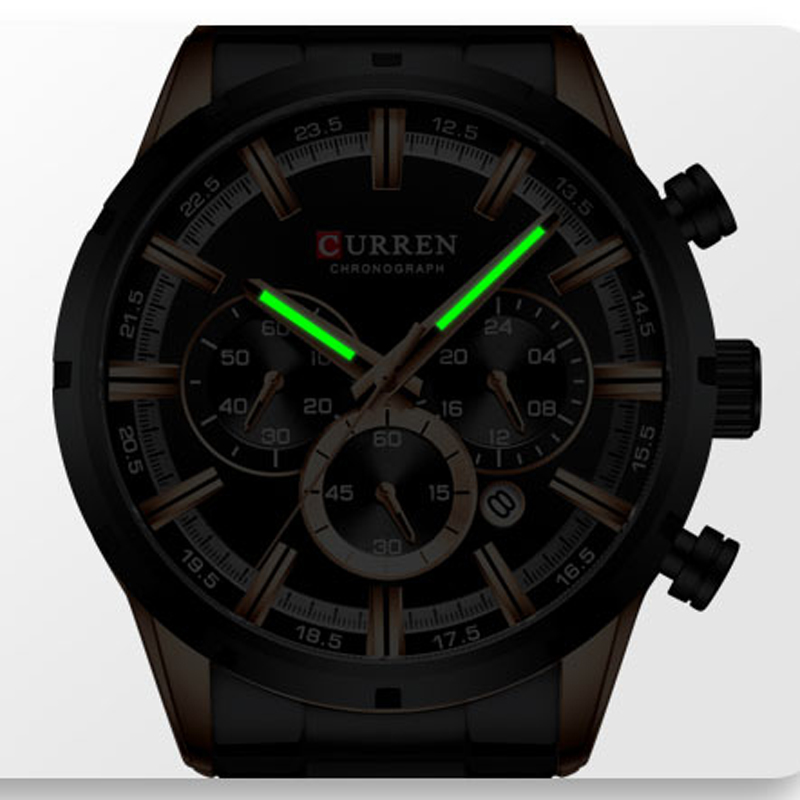 Relojes CURREN de cuarzo milit - Seiko Watch 5 Sports reseña y precio