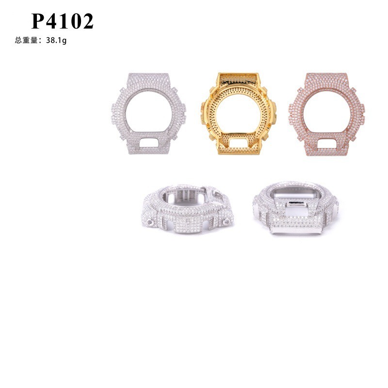 Caja de Reloj Hip Hop con Pedr - Jewelry Watches For Men reseña y precio