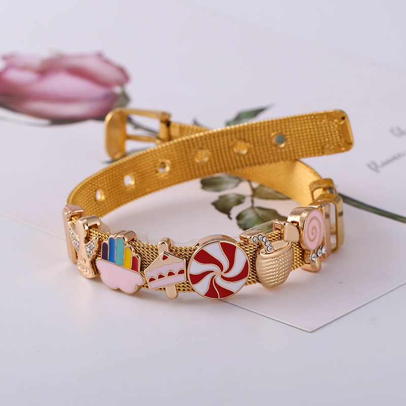 Pulseras de malla de acero ino - Jewelry Watches For Kids reseña y precio
